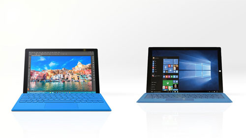 So sánh máy tính bảng Microsoft Surface Pro 4 và Surface Pro 3